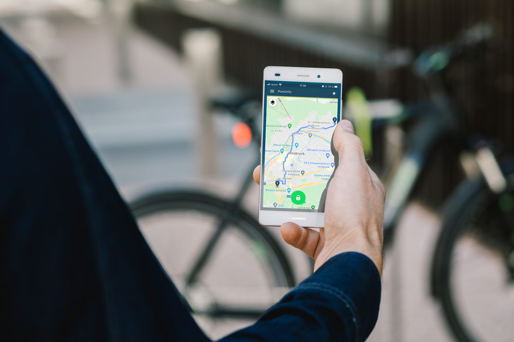 Sehen, wo dein E-Bike ist. Jederzeit.